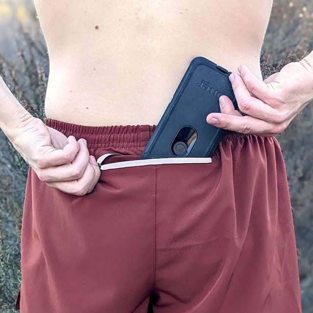Runyon Unisex 3" Rust Performance Running Short Made In USA | Runyon Canyon Apparel