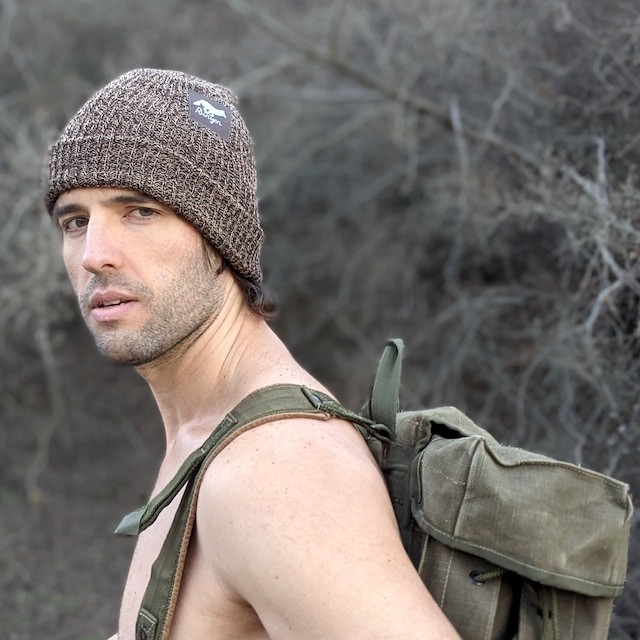 Runyon Wild Cocoa Performance Knit Reflective Beanie Made In USA
