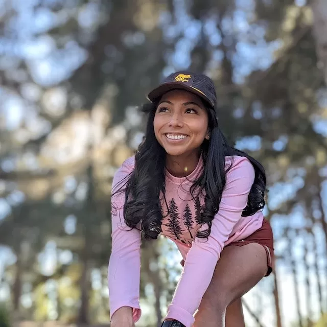Runyon Canyon Apparel Women's HIKE Cool Pink Long Trail Shirt Made In USA