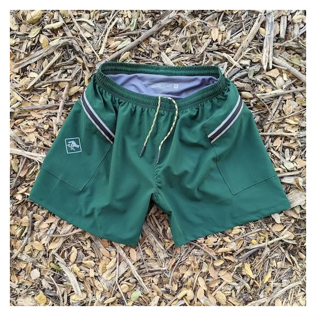 Runyon TrailStash 5" Gravel Short - Deep Dark Jungle (Forest Green)