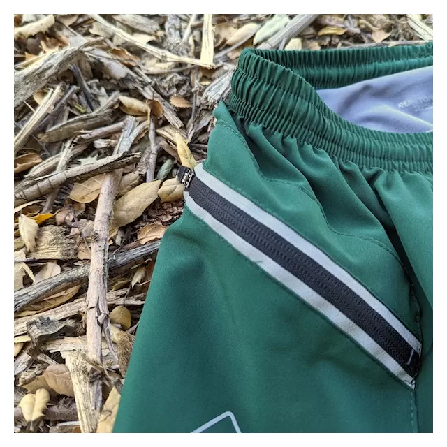 Runyon TrailStash 5" Gravel Short - Deep Dark Jungle (Forest Green)