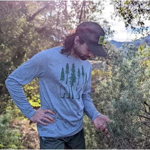 Runyon Signature HIKE Long Evergreen Fitness Shirt Made In USA