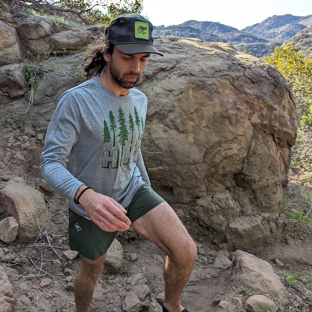 Runyon Signature HIKE Long Evergreen Fitness Shirt Made In USA
