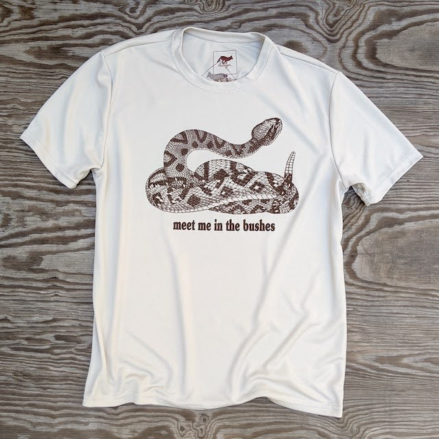 Runyon Rattlesnake Shirt American Made In USA Performance Hiking Running Apparel