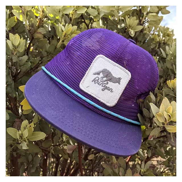 Runyon Canyon Apparel Silver Lupine Ranger Reflective Tracer Trucker Hat