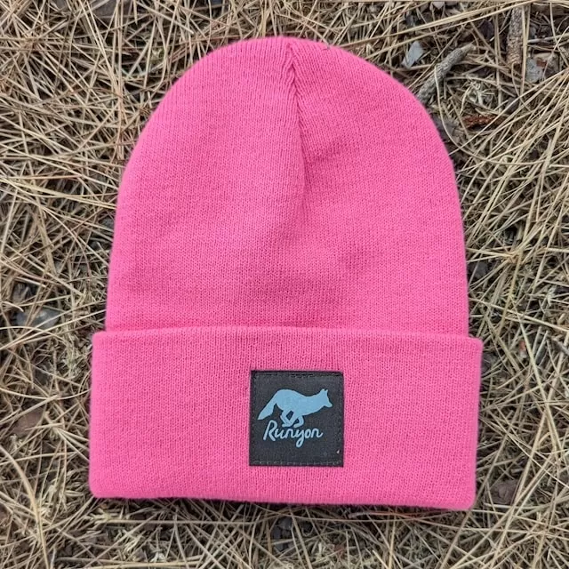 Runyon Canyon Apparel Hot Pink Classic Cuffed Beanie Made In USA