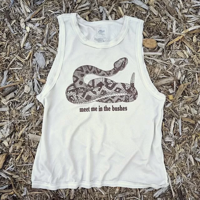 Runyon Mens Unisex Rattlesnake Tech Trail Shirt - Made In The USA