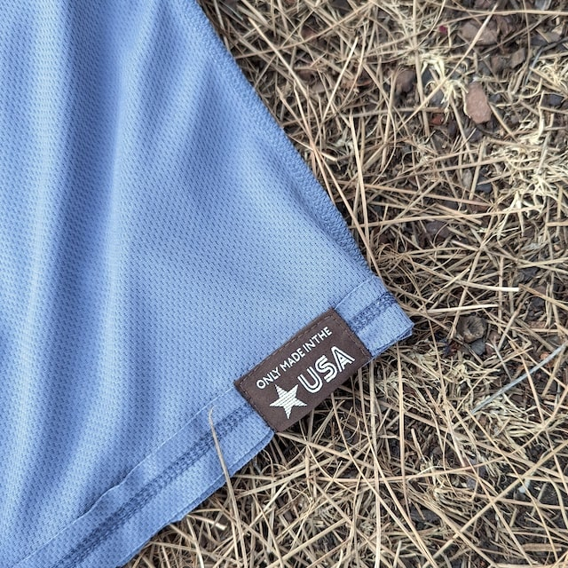 Runyon Men's Unisex Steel Grey Tech Trail Tank - Muscle Workout Tank Top, Made In USA | Runyon Canyon Apparel