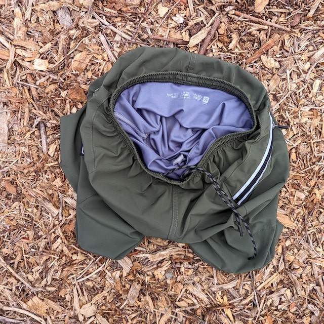 Runyon TrailStash 5" Gravel Short Light Olive Green Made In USA