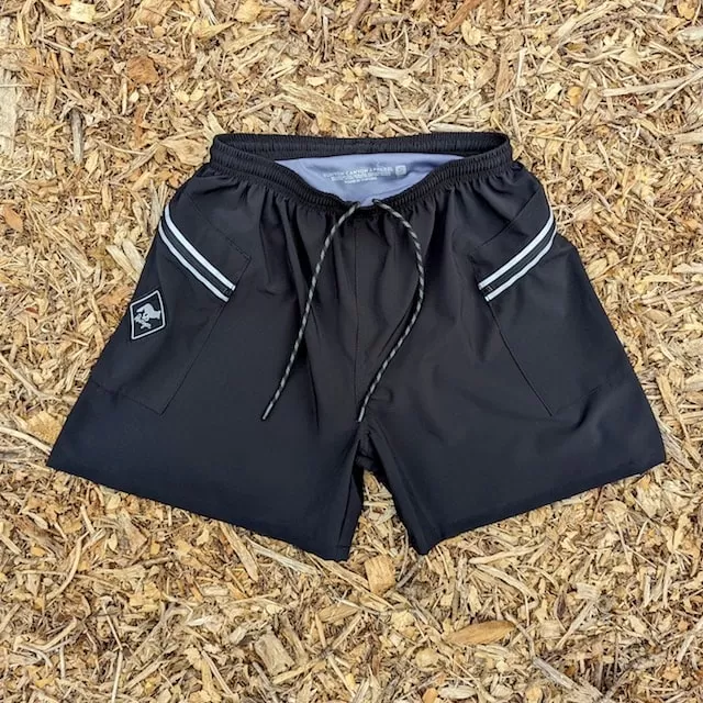 Runyon TrailStash 5" Gravel Short Black Rock Made In USA