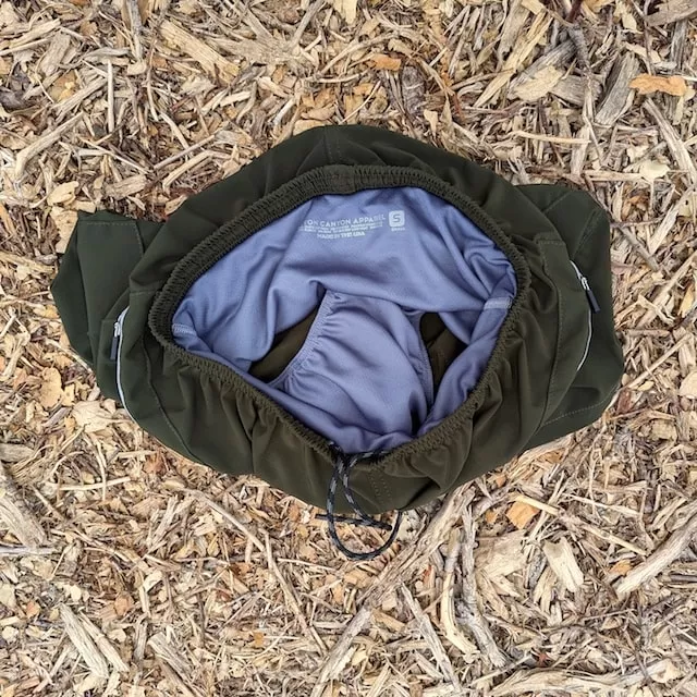 Runyon TrailStash 5" Gravel Short Dark Olive Green Made In USA Runyon TrailStash 5" Gravel Short Dark Olive Green Made In USA