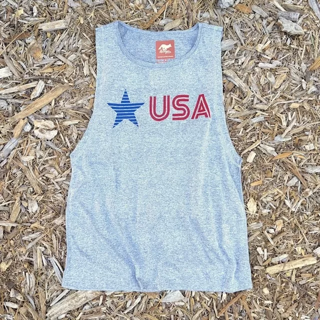 Runyon Star USA Unisex Muscle Workout Tank Made In USA