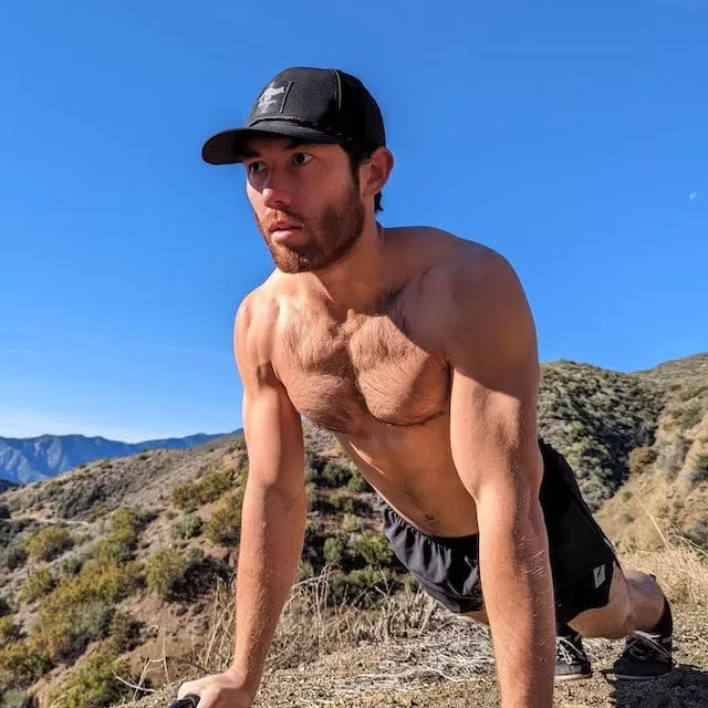 Runyon Men's Black 3" Running Workout Short American Made In USA