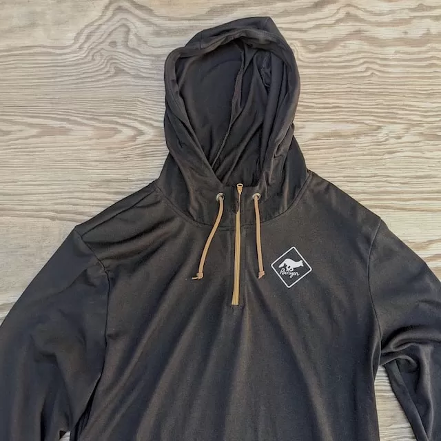 Runyon Men's Black CozyTech Fitness Zip Hoodie