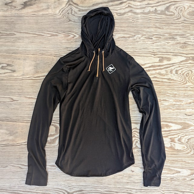 Runyon Men's Black CozyTech Fitness Zip Hoodie