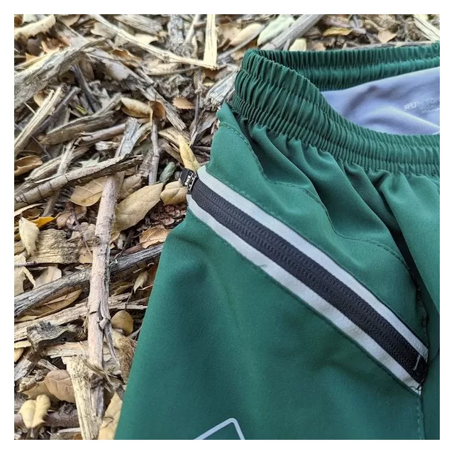 Runyon TrailStash 5" Gravel Short - Deep Dark Jungle (Forest Green)