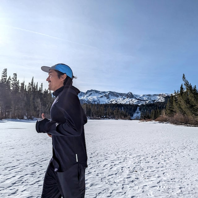 Runyon Men's Black Warm Up Performance Zip Hoodie Running Jacket American Made In USA Runyon Men's Black Warm Up Performance Zip Hoodie Running Jacket American Made In USA