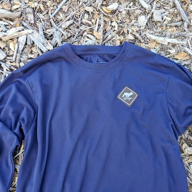 Runyon CozyTech Navy Long Sleeve Performance Camp Shirt