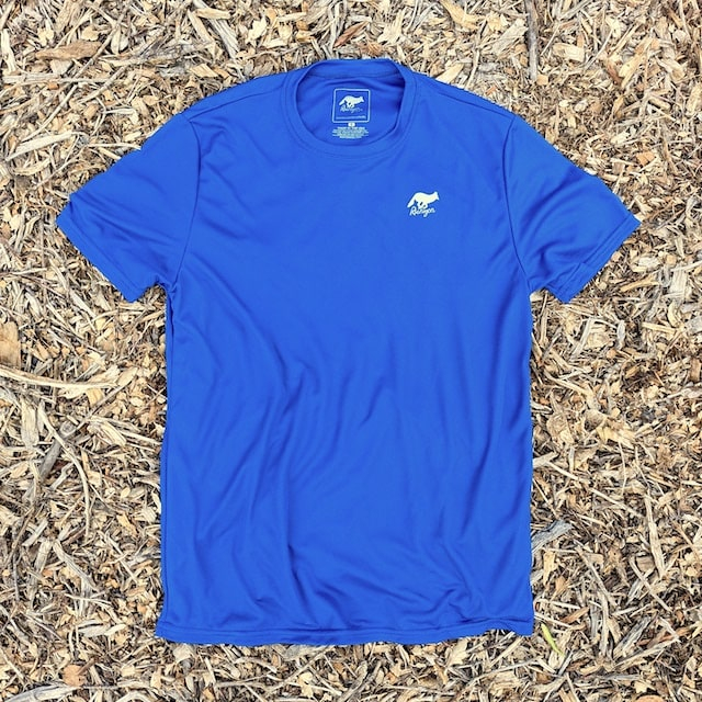 Runyon Men's Royal Blue Performance Technical Trail Shirt Made In USA Runyon Men's Royal Blue Performance Technical Trail Shirt Made In USA