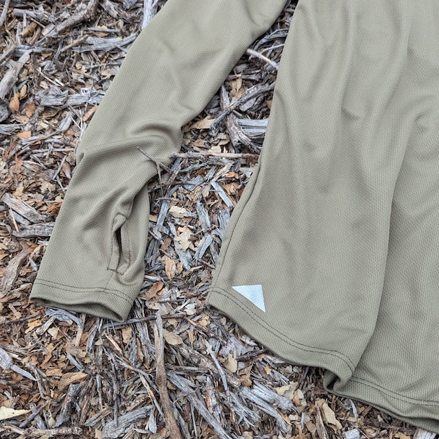 Runyon Men's Unisex Coyote Tan Sun Hoodie Shirt Long Sleeve Thumbholes Sun Protection Quick Dry American Made In USA