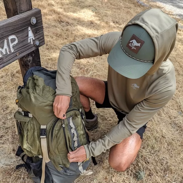 Runyon Men's Unisex Coyote Tan Sun Hoodie Shirt Long Sleeve Thumbholes Sun Protection Quick Dry American Made In USA