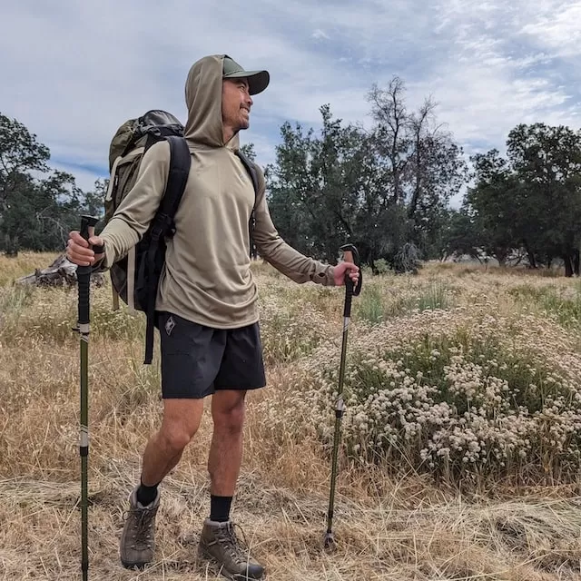 Runyon Men's Unisex Coyote Tan Sun Hoodie Shirt Long Sleeve Thumbholes Sun Protection Quick Dry American Made In USA