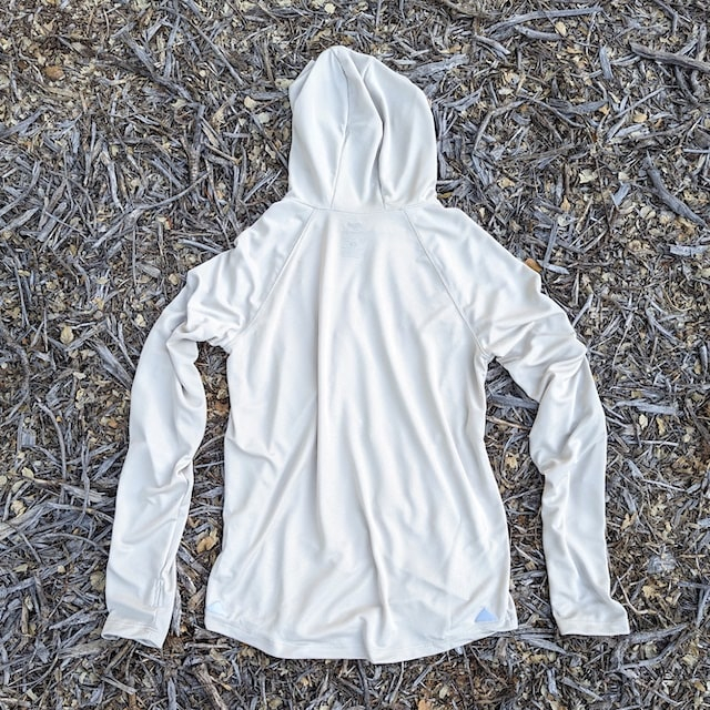 Runyon Men's Desert Sand Sun Hoodie Shirt Long Sleeve Thumbholes Sun Protection Quick Dry American Made In USA