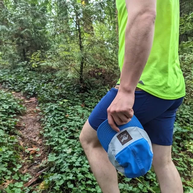 Runyon Navy Blue 7" TrailStash Gravel Short Shell American Made In USA