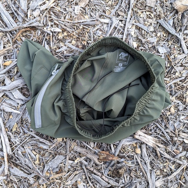 Runyon American Made In USA TrailStash 7" Olive Green Gravel Short- Running, Hiking, Cycling, Fitness, Outdoors