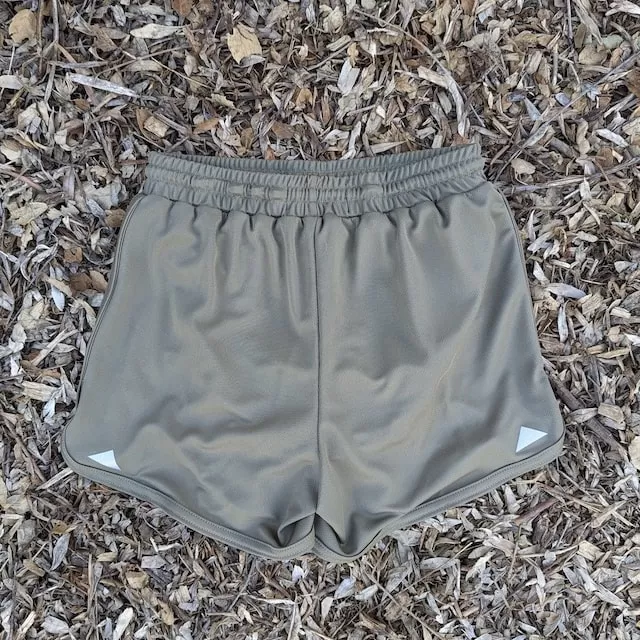 Runyon Tan 4" Ranger Retro Running Short American Made In USA Track Workout Gym Yoga Fitness Short American Made In USA