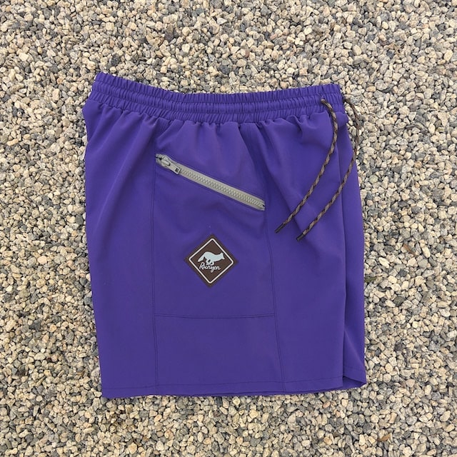 Runyon TrailStash 5" Gravel Short 2.0 Shell - Purple