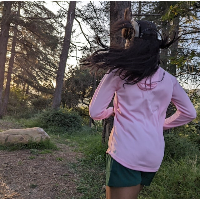 Runyon Women's Unisex Cool Pink Sun Hoodie Shirt Long Sleeve Thumbholes Sun Protection Quick Dry American Made In USA