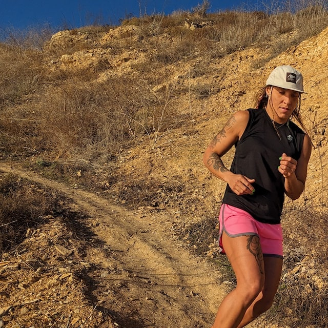 Runyon Women's Unisex Hot Pink 4" Ranger Retro Running Short American Made In USA Track Workout Gym Yoga Fitness Short American Made In USA
