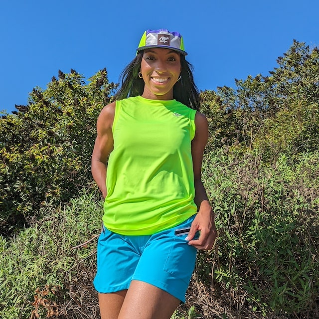 Runyon TrailStash 5" Gravel Short - Havasu Teal
