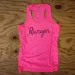 Runyon Canyon Apparel Women's Hot Pink Script Yoga Tank