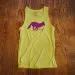 Runyon Canyon Apaprel Womens Hot Purple Neon Fitness Tank Made In USA
