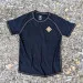 Runyon CozyLite Black Raglan Camp Shirt - Running, Hiking, Workout Shirt American Made In USA