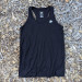 Runyon Men's Black Racerback Fitness Tank Top - Running, Workout, Gym Singlet - Made In The USA