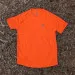 Runyon American Made In USA Mens Running Apparel Neon Safety Fluorescent Orange Fitness Performance Training Shirt