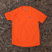 Runyon American Made In USA Mens Running Apparel Neon Safety Fluorescent Orange Fitness Performance Training Shirt