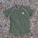 Runyon CozyLite Olive Green Raglan Camp Shirt - Running, Hiking, Workout Shirt American Made In USA
