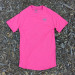 Runyon Canyon Apparel Women's Unisex Hot Pink Workout Shirt, Running Shirt | Made In USA