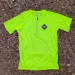 Runyon Neon Yellow Safety Fluorescent Cycling Jersey Gravel American Made In USA