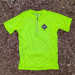 Runyon Neon Yellow Safety Fluorescent Cycling Jersey Gravel American Made In USA
