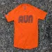 American Made In USA Womens Running Clothing Neon Orange  Running Shirt Performance Sportswear Runyon Canyon Apparel