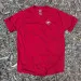 Runyon Mens Red American Made In USA Running Shirt Performance Moisture Wicking Workout Shirt