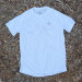 Runyon Mens White Made In USA Performance Running Shirt Moisture Wicking Workout Shirt