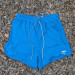 Runyon Bright Cyan Blue Running Short - Retro Ranger 4" Inch Workout Short American Made In USA
