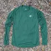 Runyon Men's Forest Green Long Sleeve Performance Shirt Made In USA - Running, Hiking, Gym, Fitness, Workout