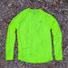 Runyon Men's Neon Yellow Long Sleeve Made In USA Running Shirt - Gym, Workout, Fitness Performance Shirt